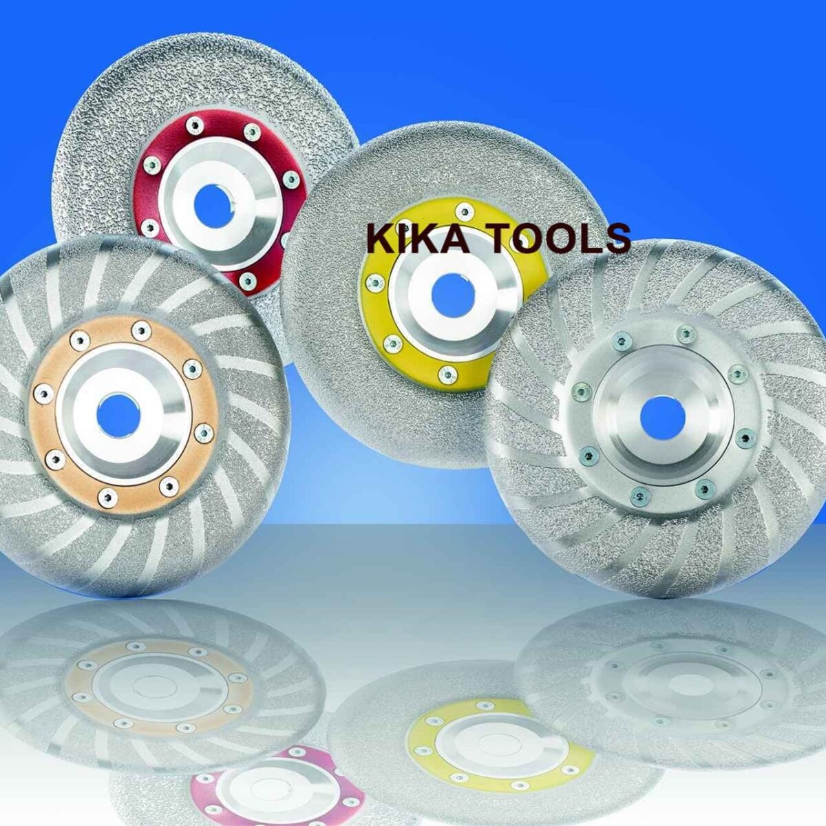 Vacuum Brazed Diamond Cup Grinding Wheel Polishing Carving Tools 180mm